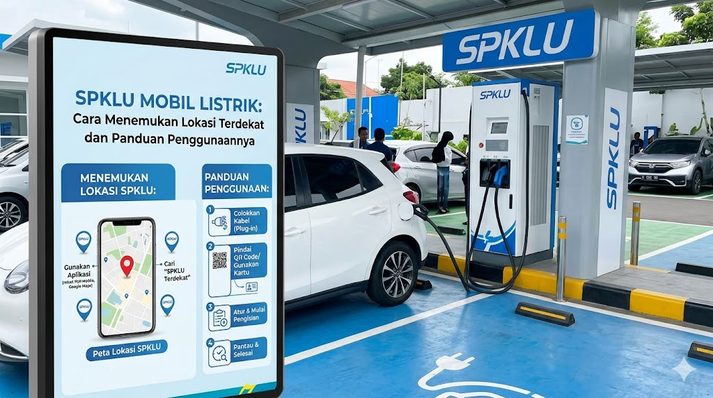 SPKLU Mobil Listrik: Cara Menemukan Lokasi Terdekat dan Panduan Penggunaannya